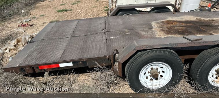 image for item DL0459 Shop built utility trailer