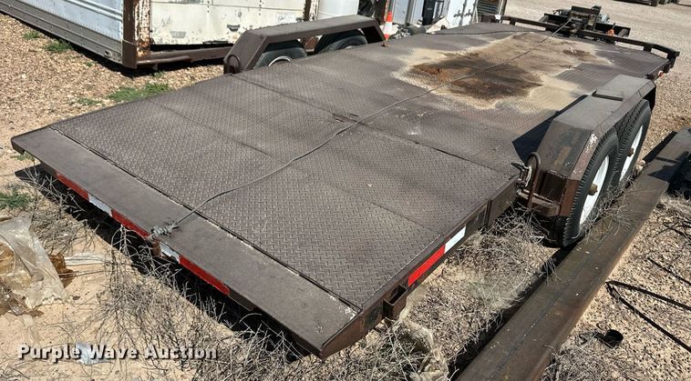 image for item DL0459 Shop built utility trailer