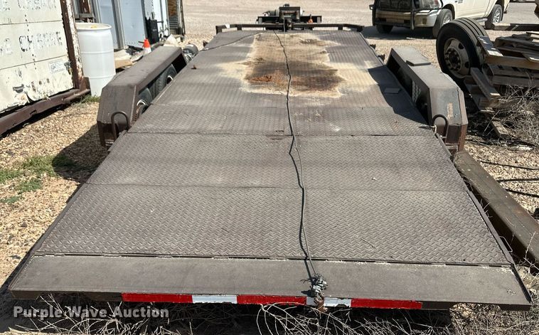 image for item DL0459 Shop built utility trailer