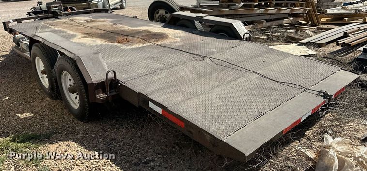 image for item DL0459 Shop built utility trailer