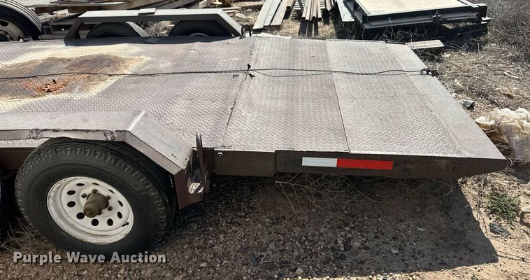 image for item DL0459 Shop built utility trailer