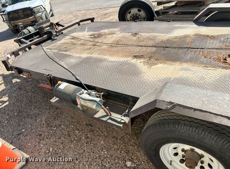 image for item DL0459 Shop built utility trailer