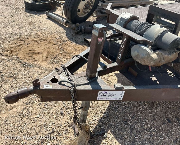 image for item DL0459 Shop built utility trailer