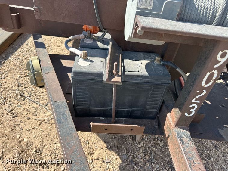 image for item DL0459 Shop built utility trailer