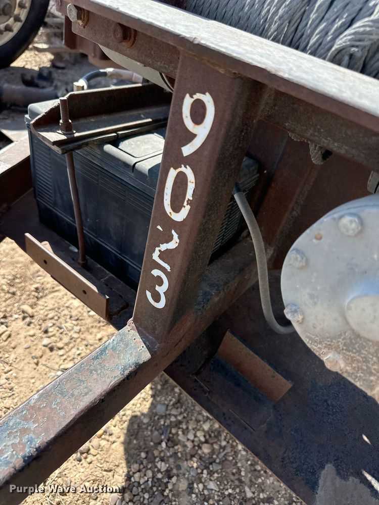 image for item DL0459 Shop built utility trailer