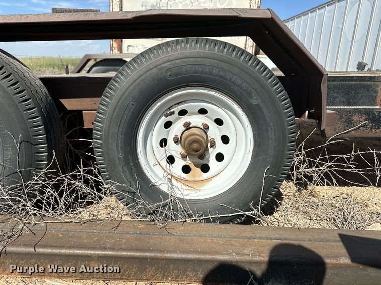 image for item DL0459 Shop built utility trailer