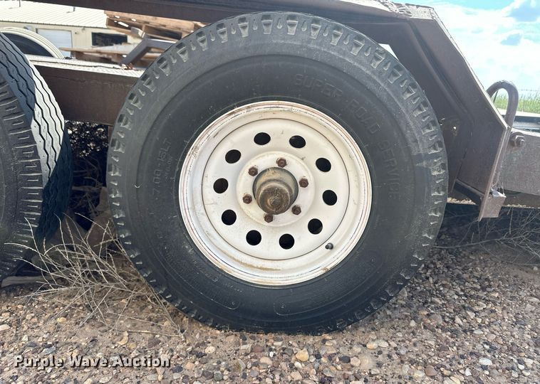 image for item DL0459 Shop built utility trailer