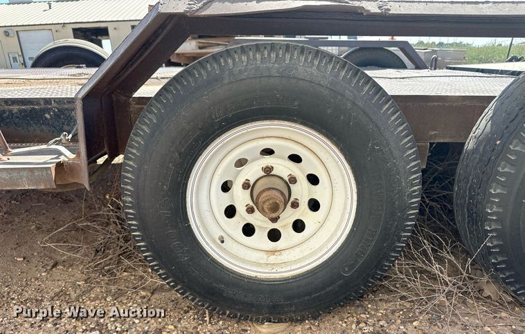 image for item DL0459 Shop built utility trailer