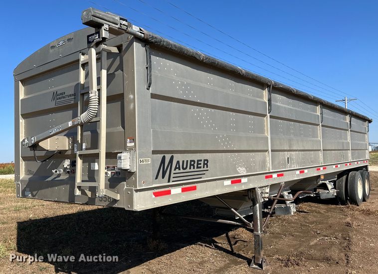 image for item DL0464 2015 Maurer Grain TR grain trailer