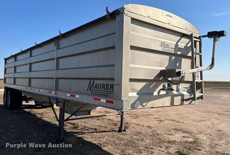 image for item DL0464 2015 Maurer Grain TR grain trailer