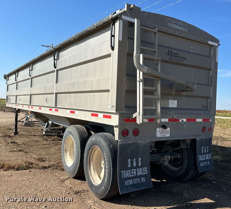 image for item DL0464 2015 Maurer Grain TR grain trailer