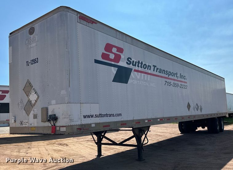 image for item DN0767 1998 Great Dane  dry van trailer