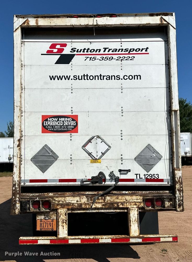 image for item DN0767 1998 Great Dane  dry van trailer