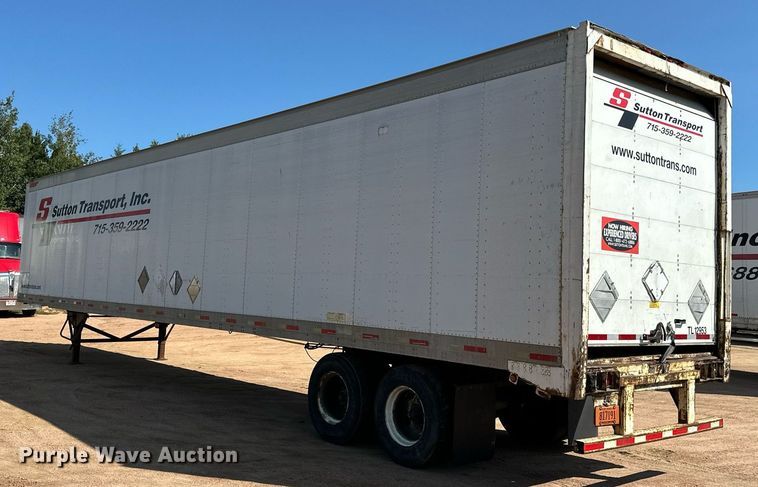 image for item DN0767 1998 Great Dane  dry van trailer