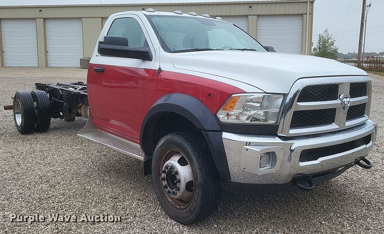 image for item DQ3659 2017 Dodge Ram 4500 SLT truck cab and chassis