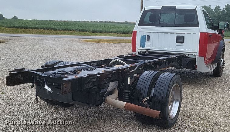 image for item DQ3659 2017 Dodge Ram 4500 SLT truck cab and chassis