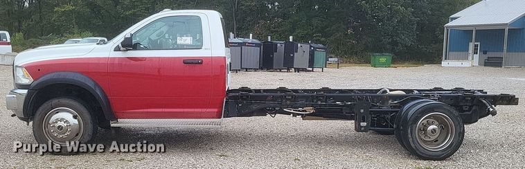 image for item DQ3659 2017 Dodge Ram 4500 SLT truck cab and chassis