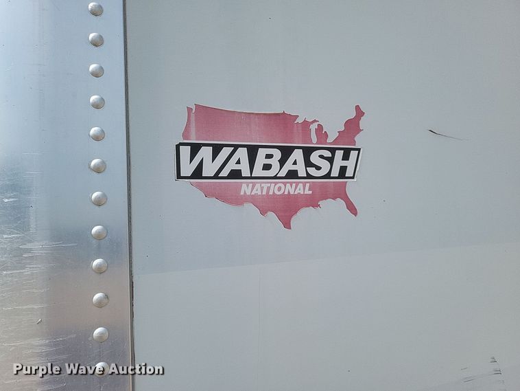 image for item DQ3670 2009 Wabash  dry van trailer