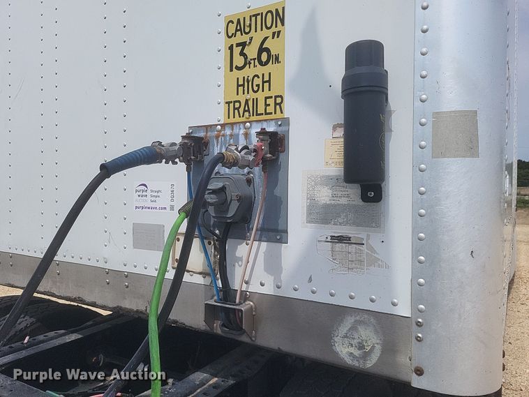 image for item DQ3670 2009 Wabash  dry van trailer