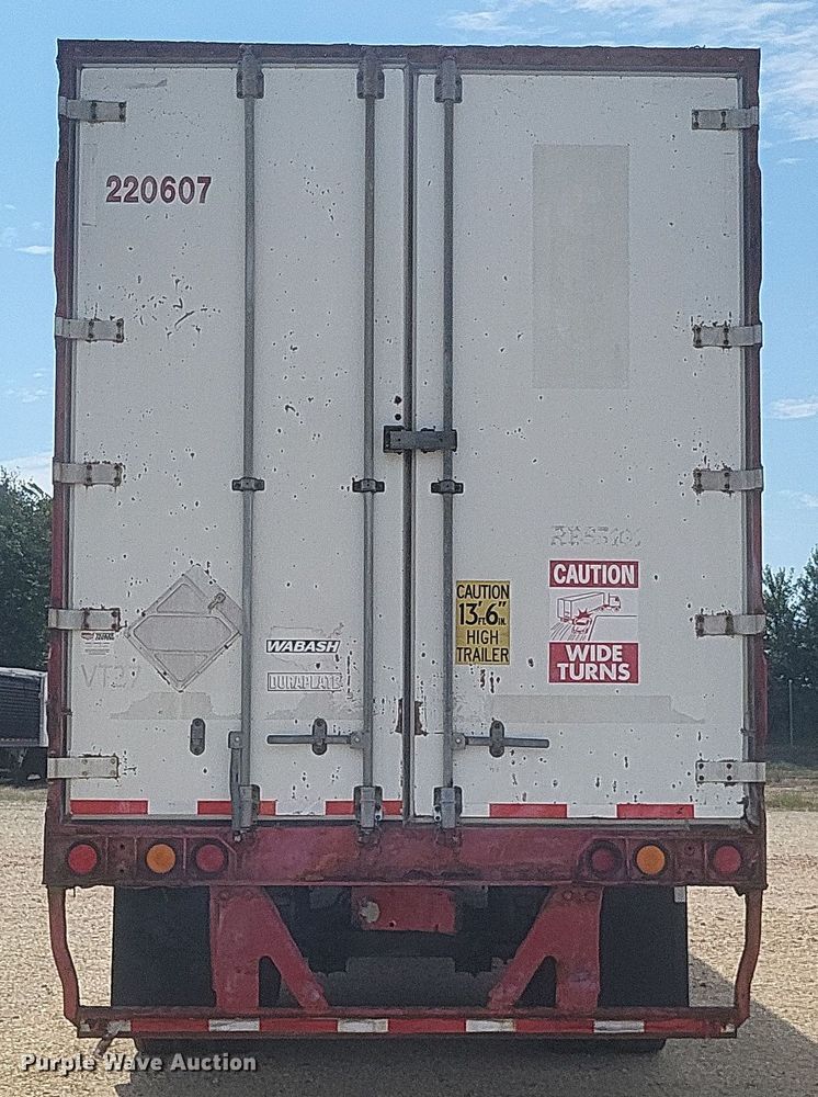 image for item DQ3671 2009 Wabash dry van trailer