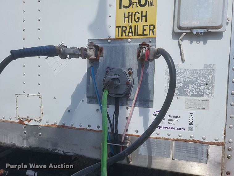 image for item DQ3671 2009 Wabash dry van trailer