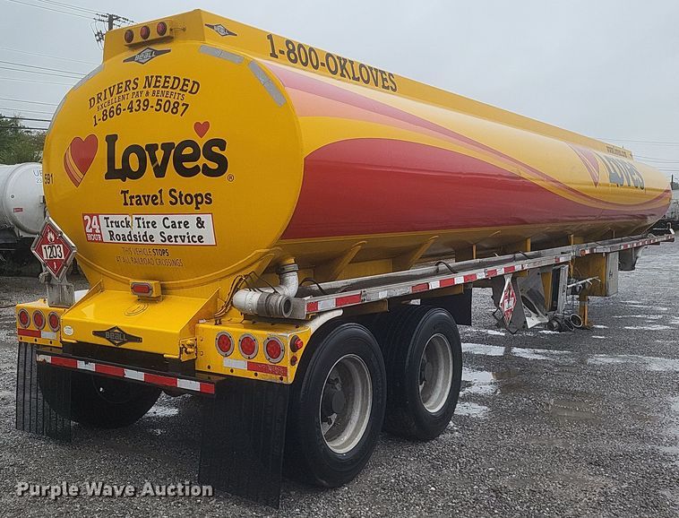 image for item DQ3686 2007 Beall BAST-96-3-SB tank trailer