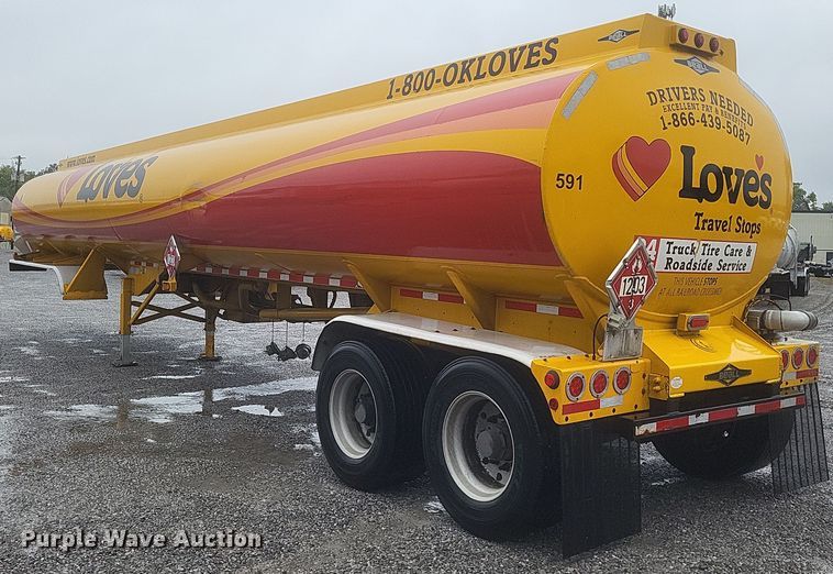 image for item DQ3686 2007 Beall BAST-96-3-SB tank trailer