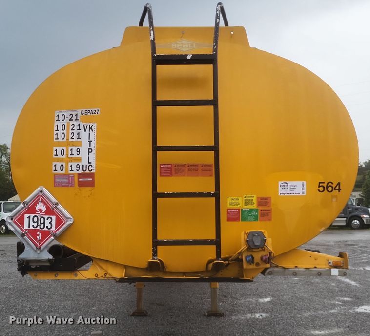 image for item DQ3688 1996 Beall BAST-95-3-SB tank trailer