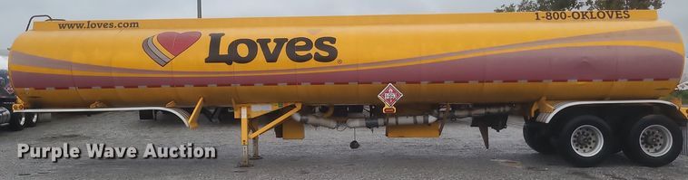 image for item DQ3688 1996 Beall BAST-95-3-SB tank trailer