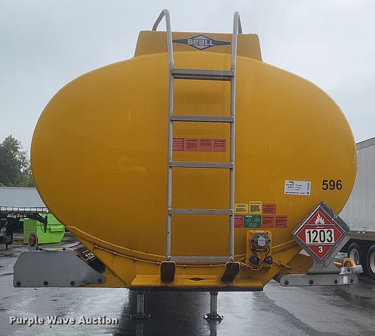 image for item DQ3689 2007 Beall BAST-96-3-SB tank trailer