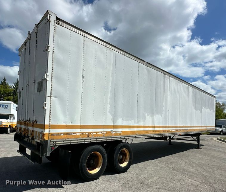 image for item DR2642 1985 Kentucky dry van trailer