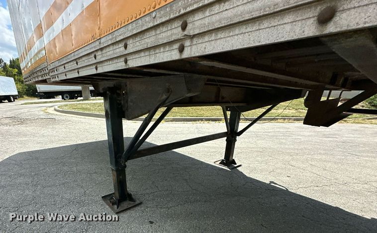 image for item DR2642 1985 Kentucky dry van trailer