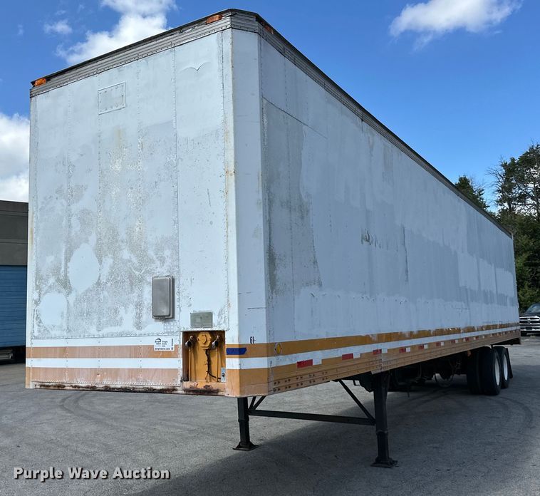 image for item DR2648 1985 Kentucky  dry van trailer