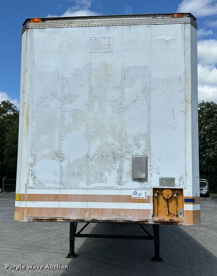 image for item DR2648 1985 Kentucky  dry van trailer