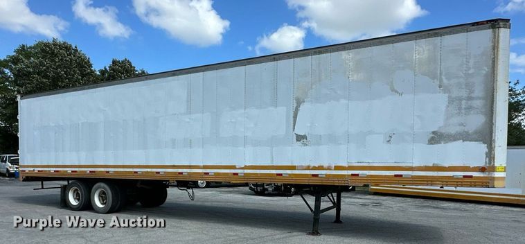 image for item DR2648 1985 Kentucky  dry van trailer