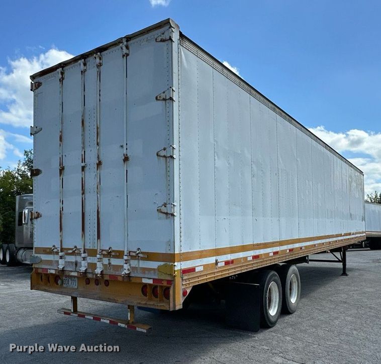 image for item DR2648 1985 Kentucky  dry van trailer