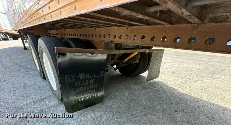 image for item DR2648 1985 Kentucky  dry van trailer
