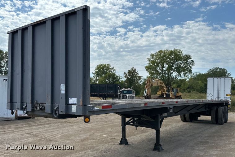 image for item DR2673 1994 Kalyn KP-50AT flatbed trailer