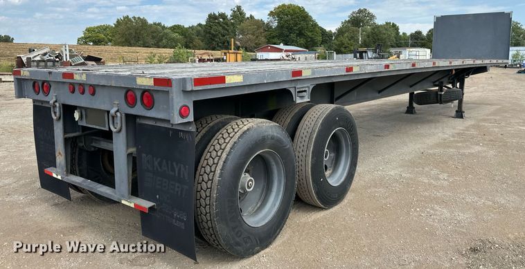 image for item DR2673 1994 Kalyn KP-50AT flatbed trailer