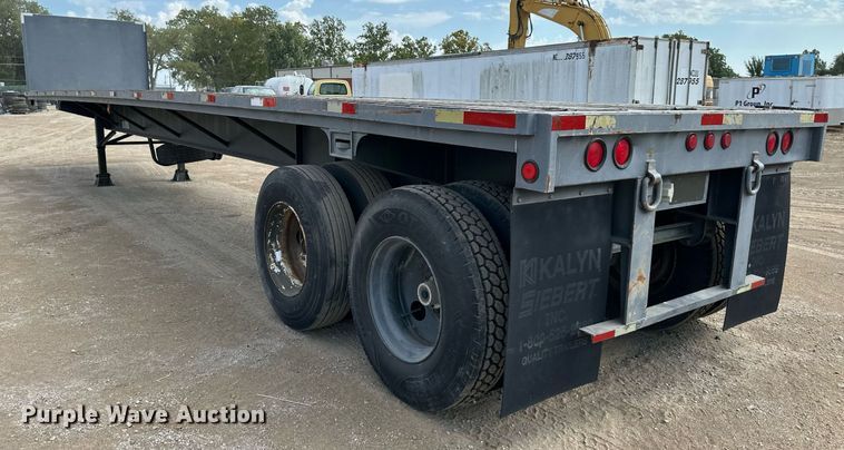 image for item DR2673 1994 Kalyn KP-50AT flatbed trailer
