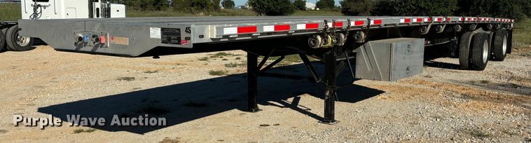 image for item DS2531 2018 Transcraft flatbed trailer