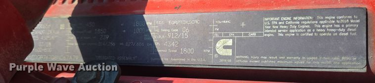 image for item DT5281 2019 Peterbilt 579 semi truck