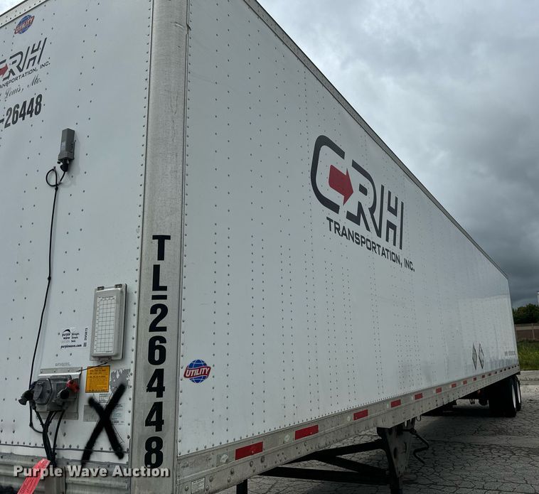 image for item DV5873 2010 Utility  dry van trailer