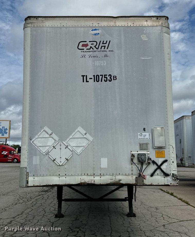 image for item DV5880 1998 Utility  dry van trailer