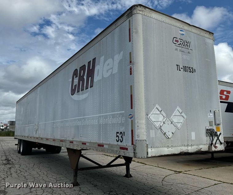 image for item DV5880 1998 Utility  dry van trailer