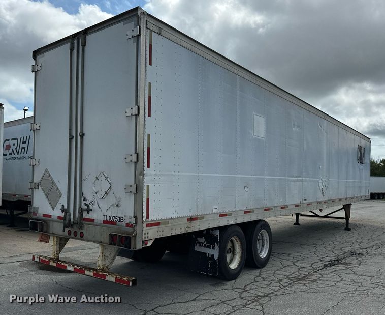 image for item DV5880 1998 Utility  dry van trailer