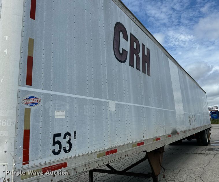 image for item DV5880 1998 Utility  dry van trailer