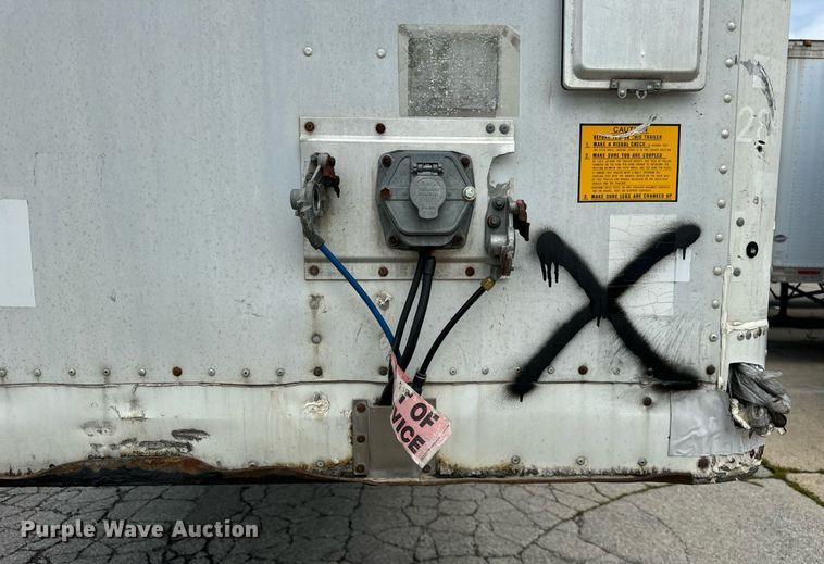 image for item DV5880 1998 Utility  dry van trailer