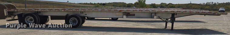 image for item EE7793 2014 Wilson AF-1080SS flatbed trailer