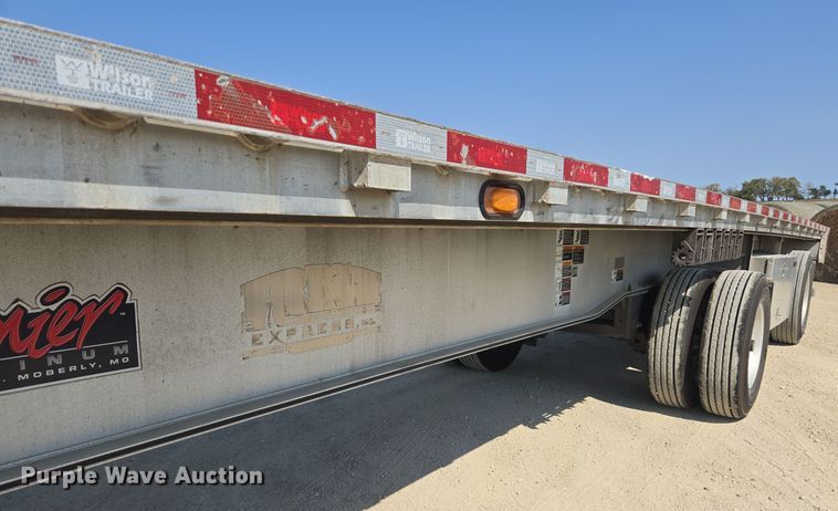 image for item EE7793 2014 Wilson AF-1080SS flatbed trailer